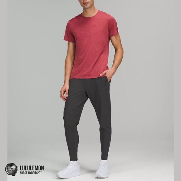LULULEMON MEN’S SURGE HYBRID JOGGER 29” IN GRAPHITE GREY MEN’S SIZE XS TRACK NEW - Picture 3 of 15